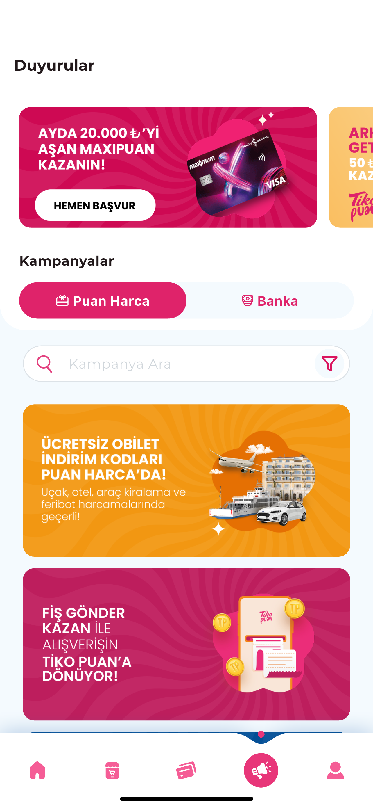 Puan Harca Uygulaması Ekran 5