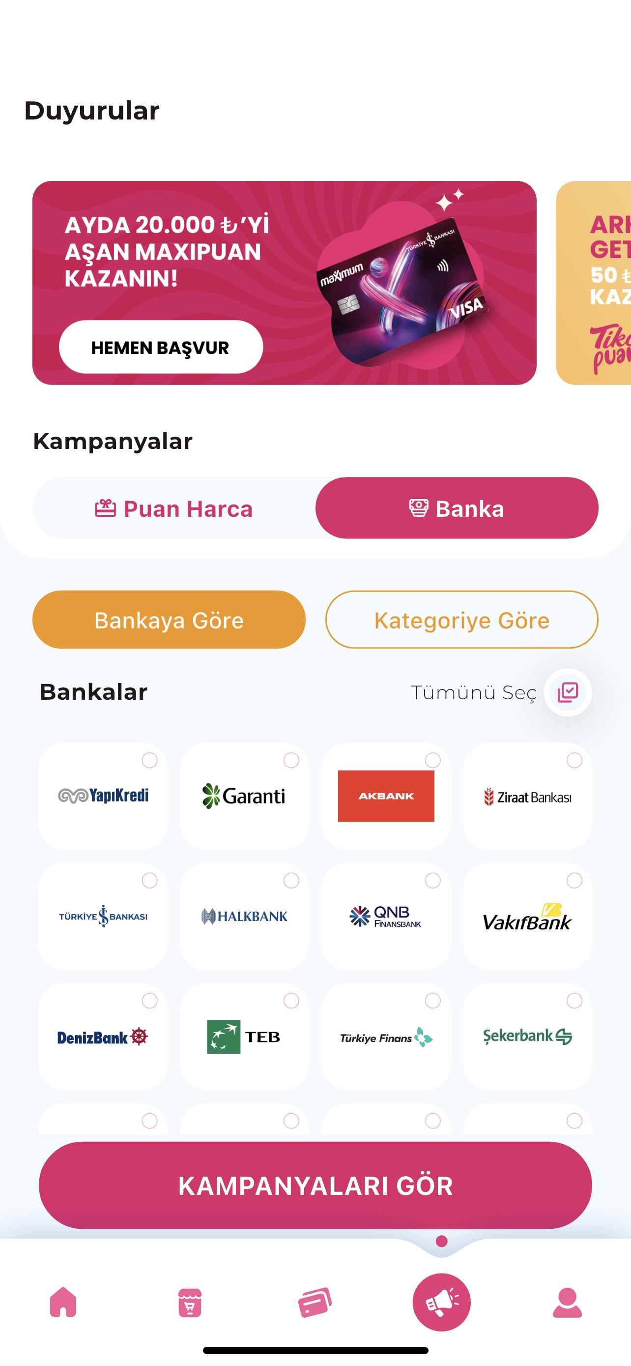 Puan Harca Uygulaması Ekran 6